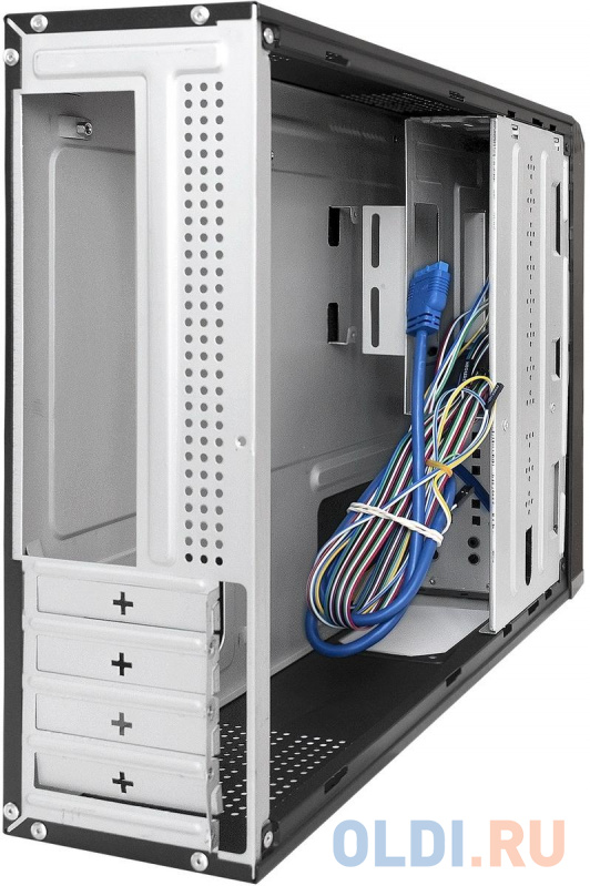 Корпус microATX Exegate MI-207U 400 Вт чёрный фото