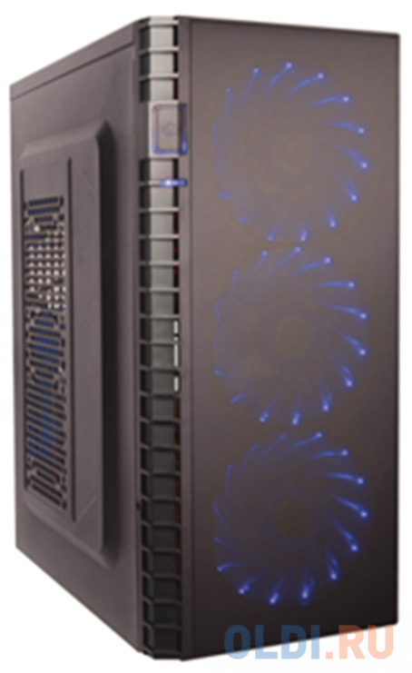 

Корпус ATX Exegate EVO-7216 Без БП чёрный EX278421RUS