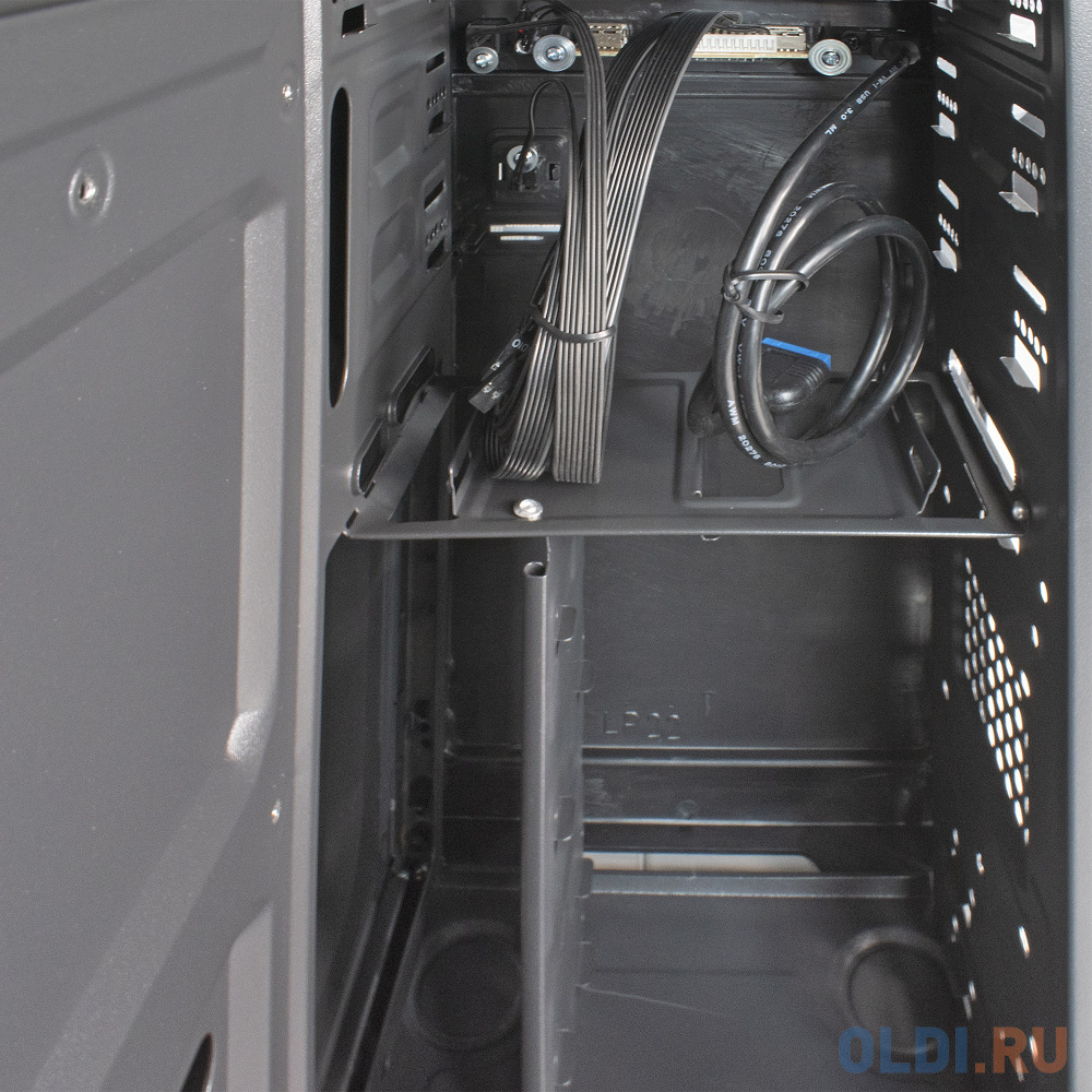 Exegate EX283738RUS Корпус Miditower XP-402U Black, ATX, <XP450, Black,120mm>, 2*USB+1*USB3.0, Audio фото