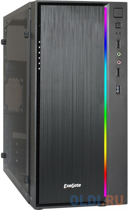 

Корпус microATX Exegate mEVO-9301 700 Вт чёрный, Черный