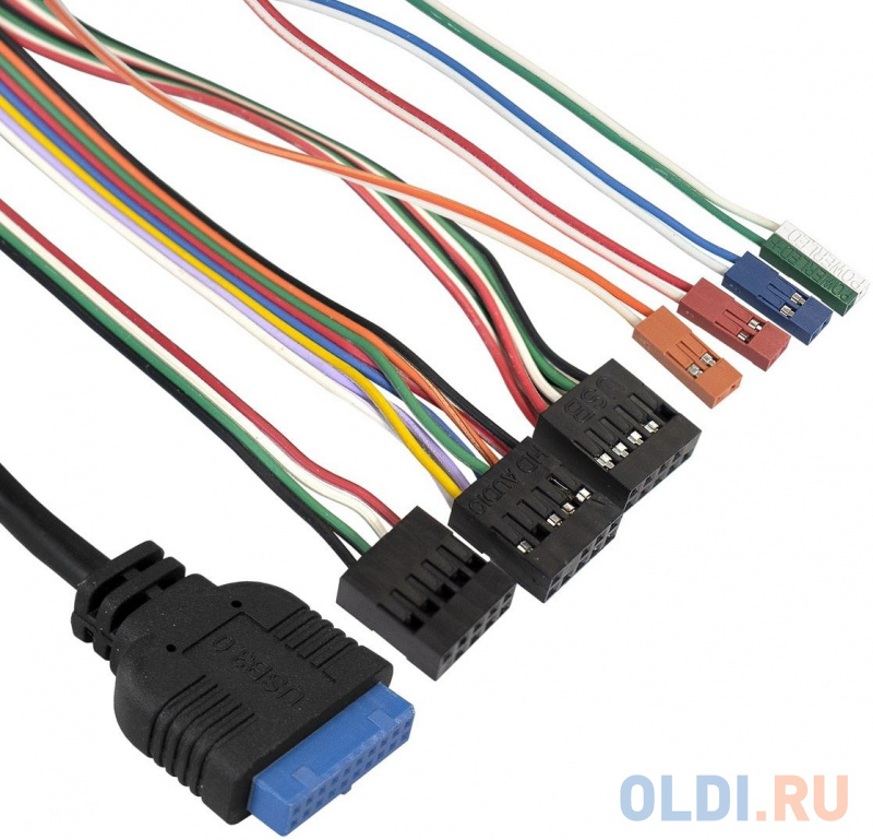 Корпус microATX Exegate BA-203U 500 Вт чёрный фото