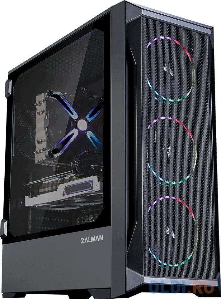 Корпус E-ATX Zalman Z8 MS Без БП чёрный