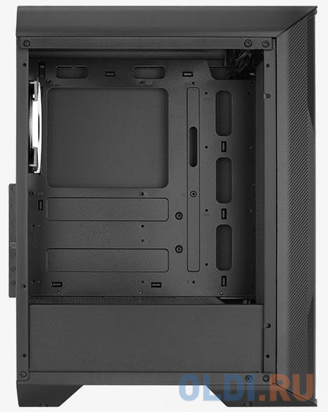 Корпус ATX Aerocool Splinter Duo-G-BK-v1 Без БП чёрный 4711099470327 фото