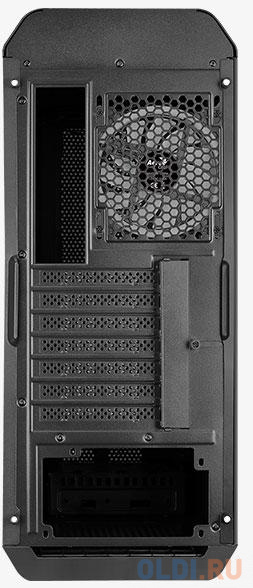 Корпус ATX Aerocool Splinter Duo-G-BK-v1 Без БП чёрный 4711099470327 фото