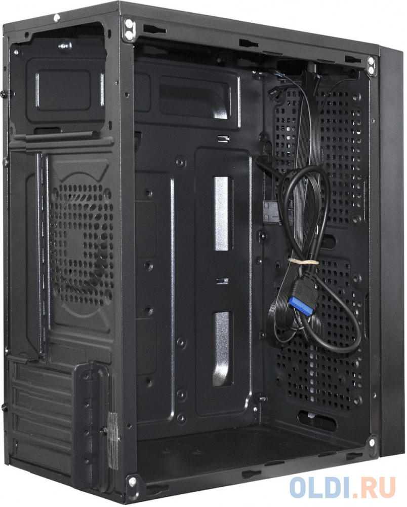 Корпус microATX Exegate mEVO-9302-RGB-500W-12 500 Вт чёрный фото
