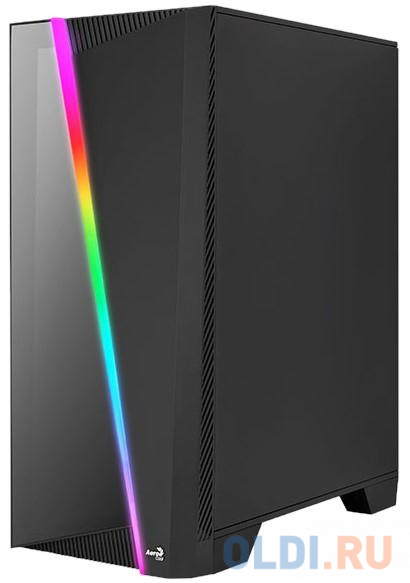 

Корпус ATX Aerocool Mirage-G-BK-v1 Без БП чёрный, Черный