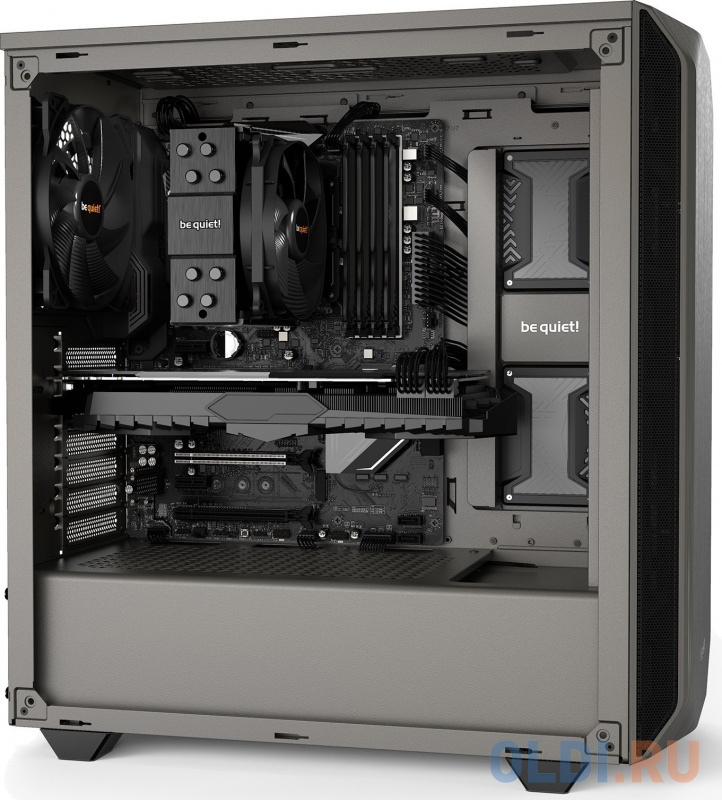 Корпус ATX Be quiet Base 500 Без БП серый фото