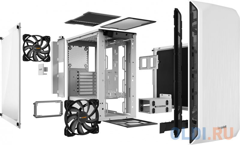 Корпус ATX Be quiet BGW35 Без БП белый фото