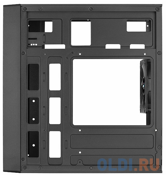 Корпус microATX Aerocool CS-104-S-BK-v1 Без БП чёрный фото