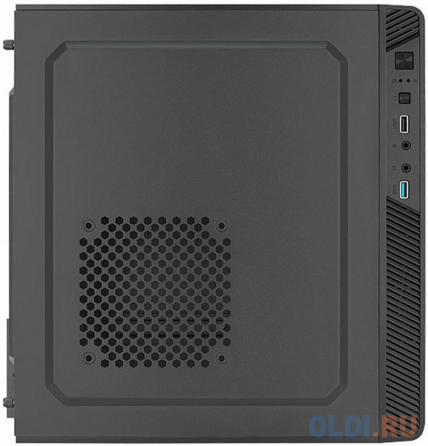 Корпус microATX Aerocool CS-106-S-BK-v1 Без БП чёрный фото