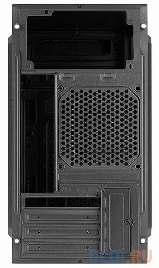Корпус microATX Aerocool CS-106-S-BK-v1 Без БП чёрный фото