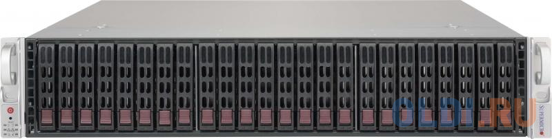 

Серверный корпус 2U Supermicro 216BE1C-R741JBOD 740 Вт чёрный серебристый, Черно-серебристый