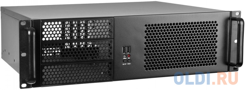 

Серверный корпус 3U Exegate Pro 3U390-08 500 Вт чёрный серебристый, Черный