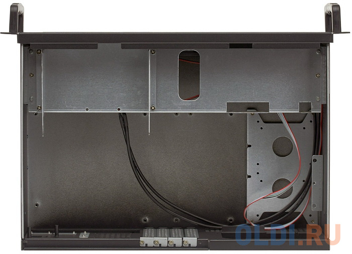 Серверный корпус 3U Exegate Pro 3U330-02 Без БП чёрный серебристый фото