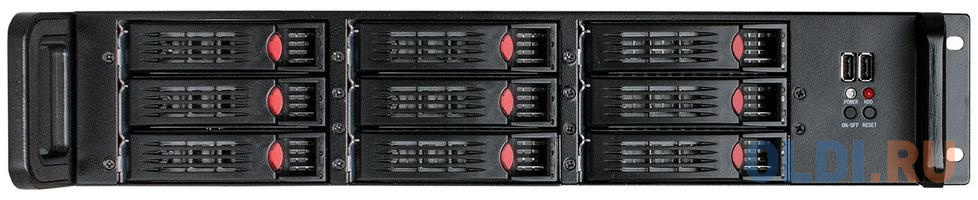 Серверный корпус 2U Exegate Pro 2U650-HS09 800 Вт чёрный серебристый фото