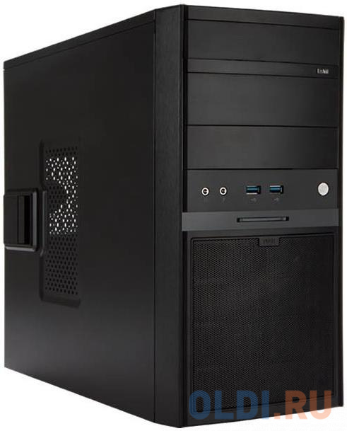 

Корпус microATX InWin EFS060 Без БП чёрный, Черный
