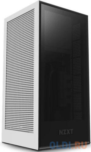 

NZXT H1 White / Black case with 140 watercooler with riser card with 650W SFX-L PSU modular cables 80 PLUS Gold (EU), Черный