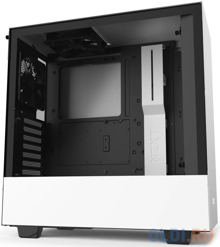 

Корпус ATX NZXT H511 Без БП белый чёрный, Белый/черный