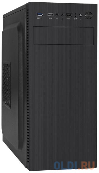 

Корпус ATX Exegate AA-338U Без БП чёрный, Черный