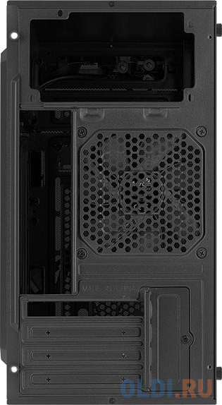 Корпус microATX Aerocool CS-107-A-BK-v1 Без БП чёрный фото