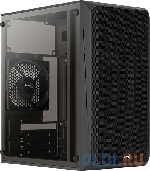 Корпус microATX Aerocool CS-107-A-BK-v1 Без БП чёрный фото