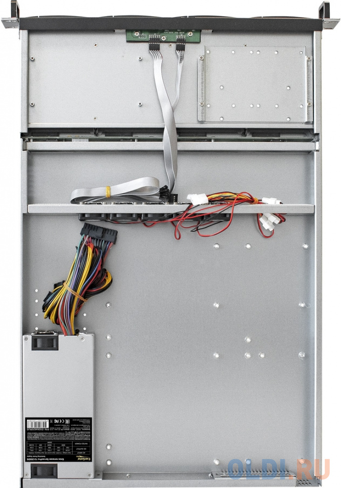 Exegate EX265520RUS Серверный корпус Pro 1U660-HS04 <RM 19",  высота 1U, глубина 660, БП 400ADS, 4xHotSwap, USB> фото