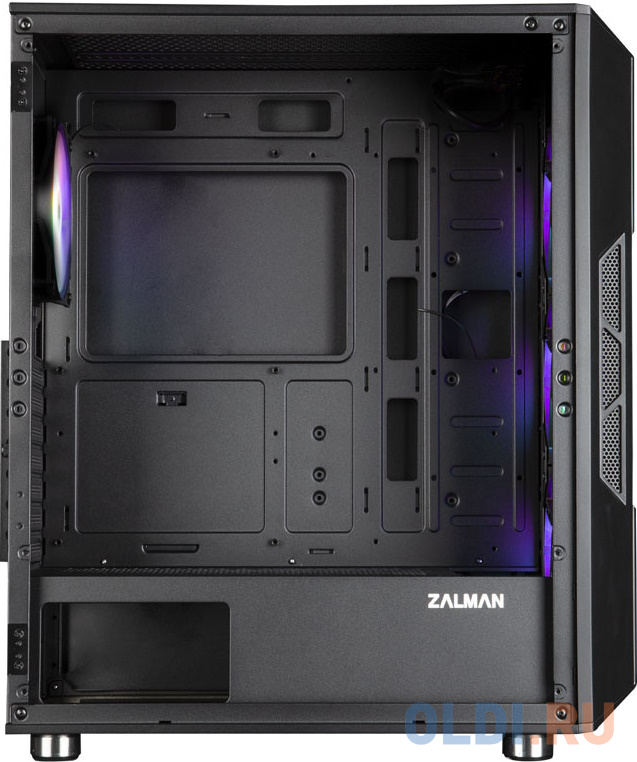 Корпус ATX Zalman I3 NEO Без БП чёрный, размер ATX Midi Tower, цвет черный - фото 5