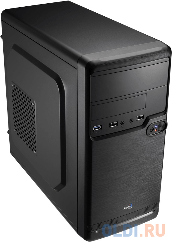 Корпус microATX Aerocool Qs-182 Без БП чёрный фото
