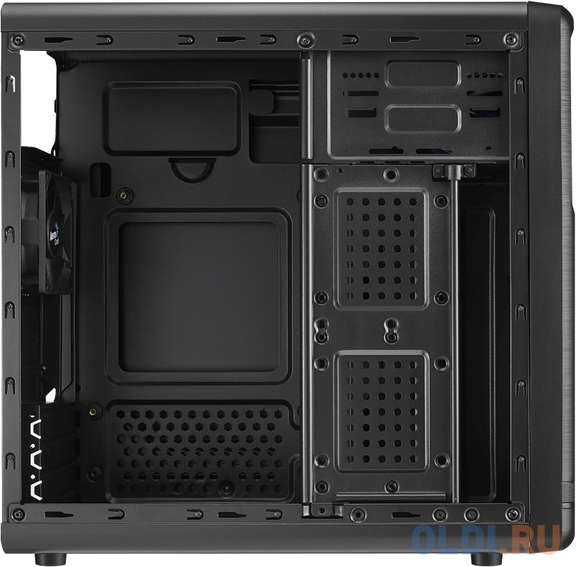 Корпус microATX Aerocool Qs-182 Без БП чёрный фото