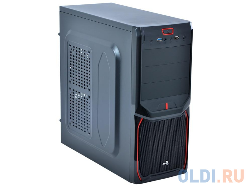 

Корпус ATX Aerocool V3X Advance Devil Red Edition 550 Вт чёрный красный 4713105954913