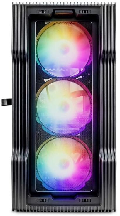 Корпус microATX 1stPlayer TRILOBITE T3-G Без БП чёрный фото
