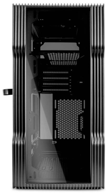 Корпус microATX 1stPlayer TRILOBITE T3-G Без БП чёрный фото