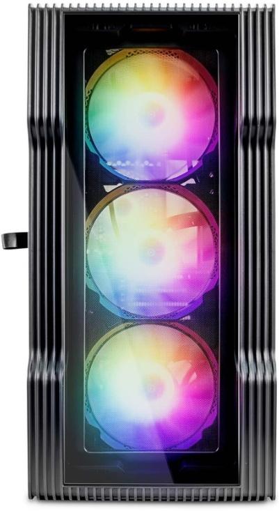 Корпус microATX 1stPlayer TRILOBITE T3-G Без БП чёрный фото