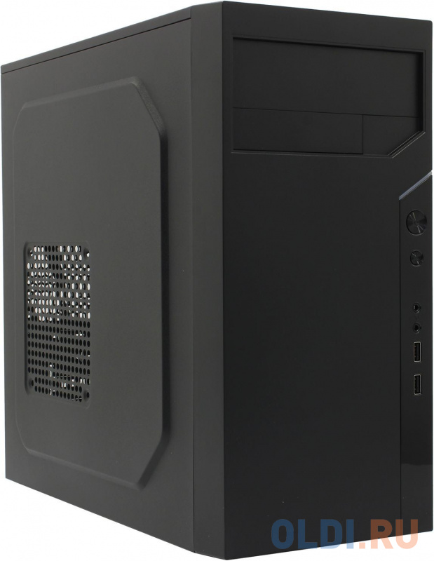 

PowerCool Корпус 6505-U2-450W (Midi Tower, Black, БП ATX 450Вт, USB 2.0x2)