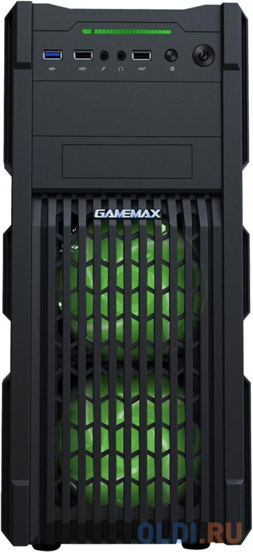 

Корпус ATX GameMax GM-ONE Без БП чёрный, Черный
