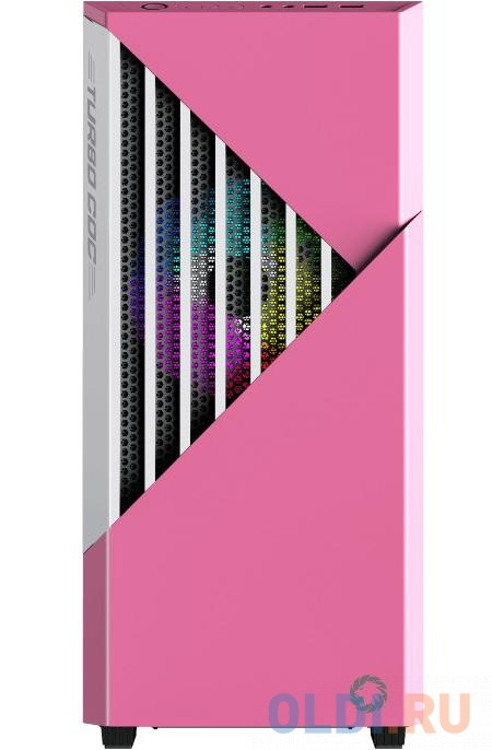 

Корпус ATX GameMax Contac COC MFG.T806 Без БП розовый