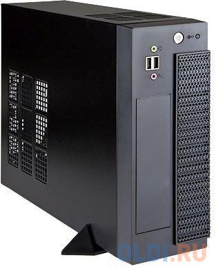 Корпус mini-ITX Powerman InWin BP691 300 Вт чёрный корпус atx msi mag forge 100r без бп чёрный