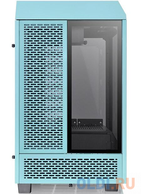 Корпус mini-ITX Thermaltake The Tower 100 Turquoise Без БП бирюзовый фото