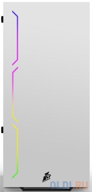 

Корпус ATX 1stPlayer B6W-1R1 Без БП белый