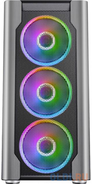 

Корпус E-ATX 1stPlayer DX-SL-M1-PLUS Без БП чёрный серый, Черно-серый