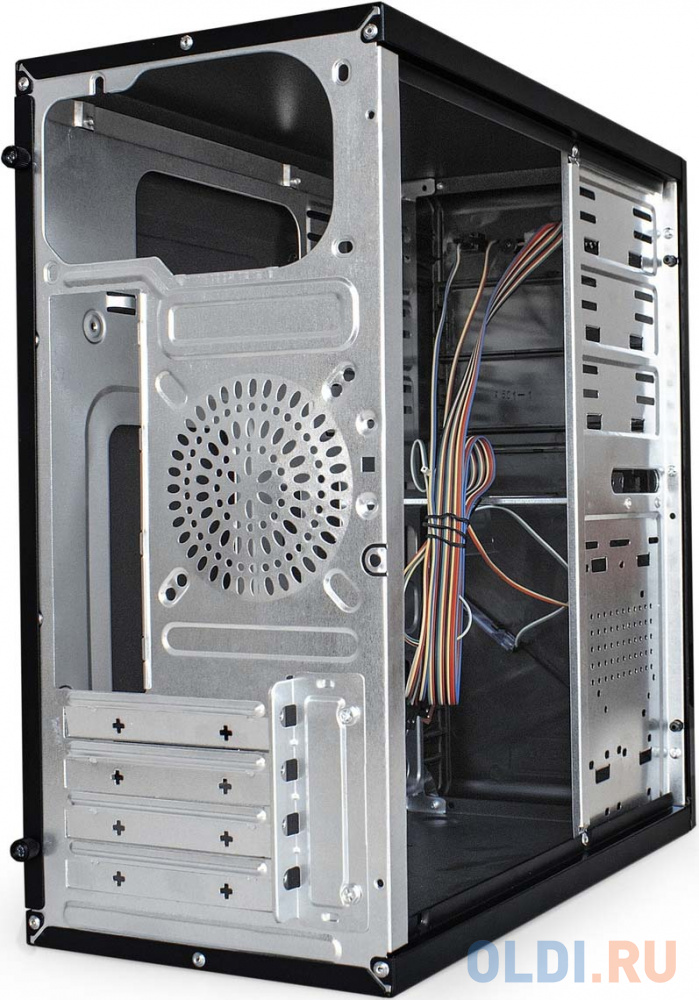 Корпус microATX Exegate BA-202 Без БП чёрный фото