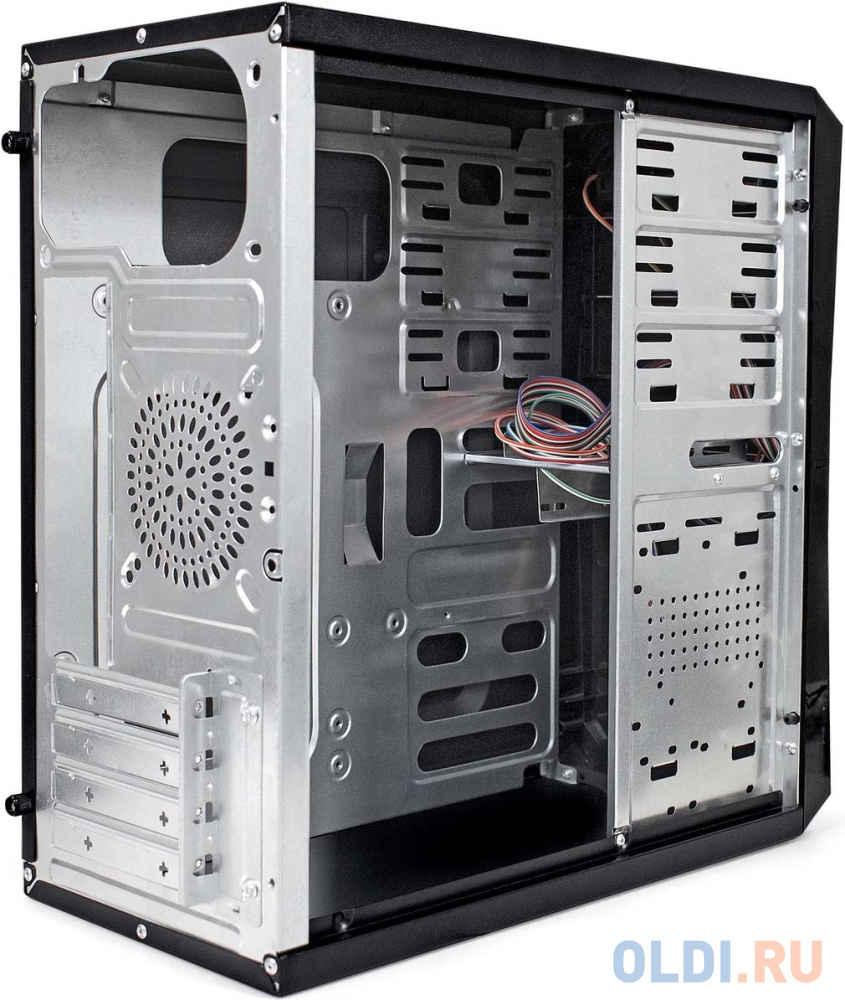 Корпус microATX Exegate BA-202 Без БП чёрный фото
