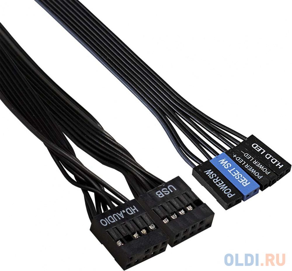 Корпус ATX Exegate AA-440 Без БП чёрный фото