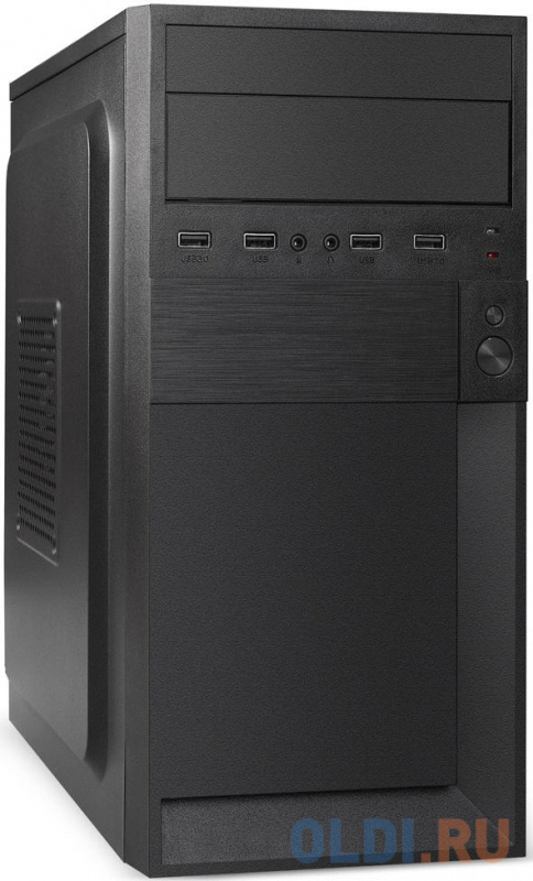 Корпус microATX Exegate BAA-105-01AAA350 350 Вт чёрный корпус microatx exegate baa 105u2 01 aa500 500 вт чёрный