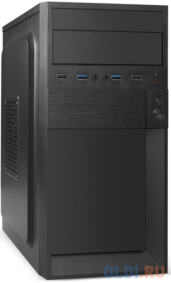 Корпус microATX Exegate BAA-105U2-01-AA500 500 Вт чёрный ipc 6806 25f корпус промышленного компьютера 6 слотов 250w psu отсеки 1 3 5