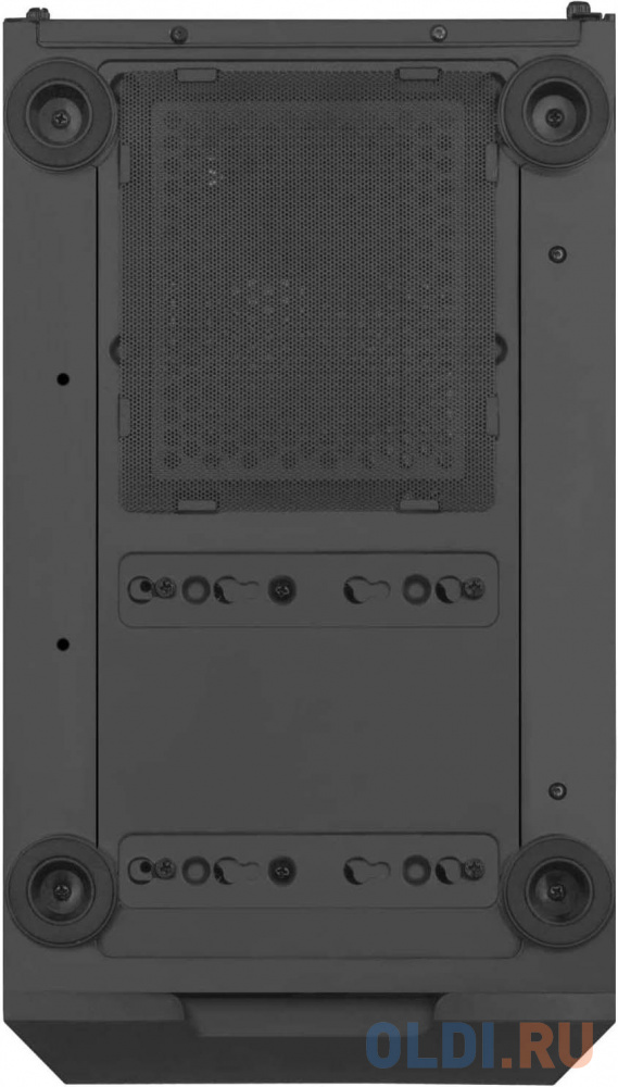 Корпус microATX SilverStone SST-FAH1MB-G Без БП чёрный фото