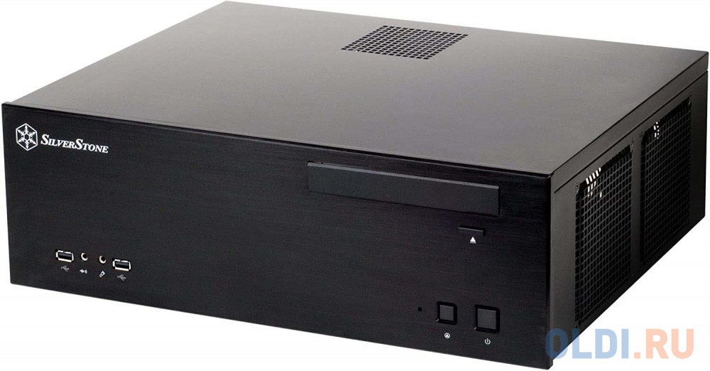 Корпус microATX SilverStone SST-GD04B Без БП чёрный Корпус microATX SilverStone SST-GD04B Без БП чёрный фото