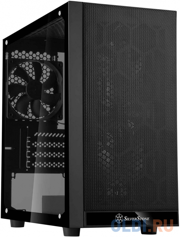Корпус microATX SilverStone Precision Без БП чёрный Корпус microATX SilverStone Precision Без БП чёрный фото