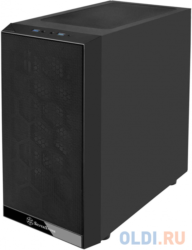 Корпус microATX SilverStone Precision Без БП чёрный Корпус microATX SilverStone Precision Без БП чёрный фото