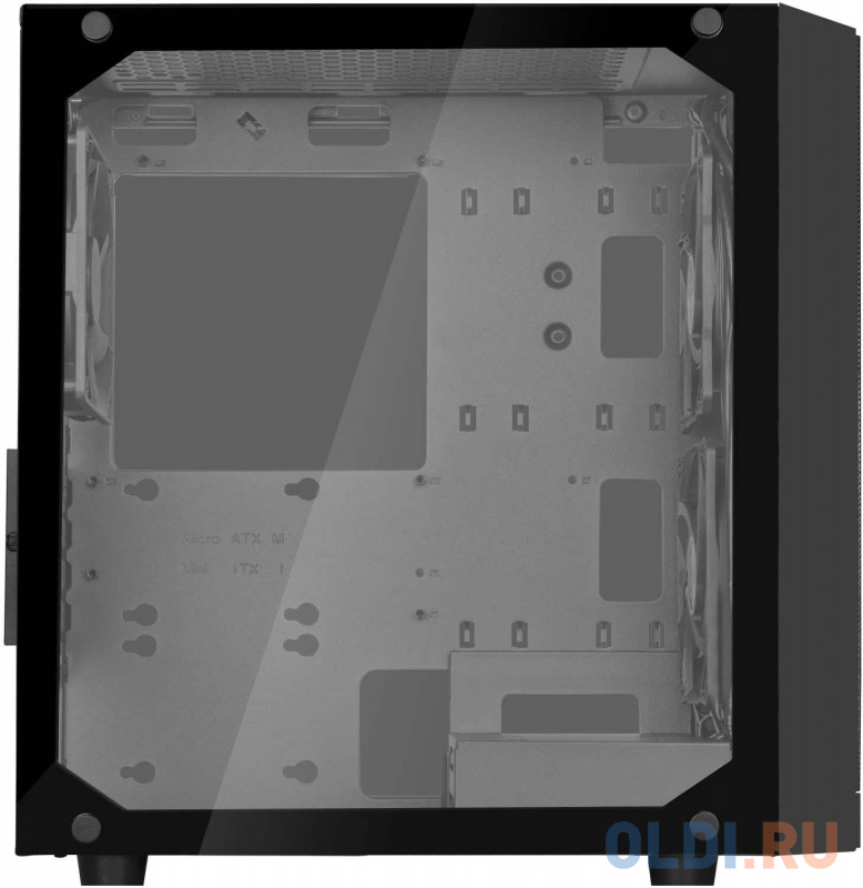 Корпус microATX SilverStone Precision Без БП чёрный Корпус microATX SilverStone Precision Без БП чёрный фото